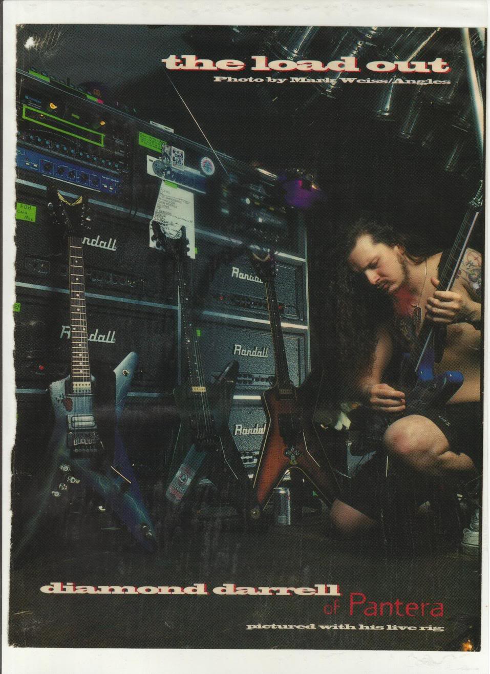 Dimebag deals randall amp