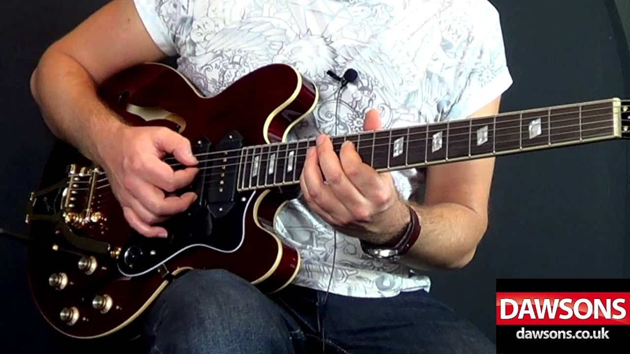 Epiphone Riviera Semi Hollow Body Electric Guitar Review