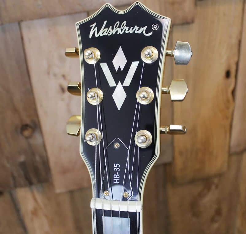washburn hb-35 hollowbody guitar