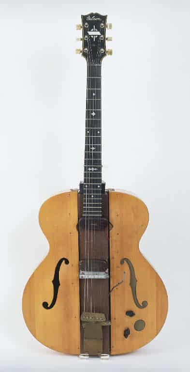les paul the log guitar 1939 gibson history