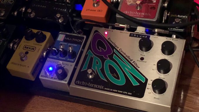 Electro Harmonix Q-Tron vs Mu-Tron III Envelope