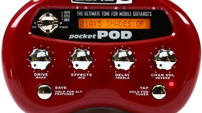 Line 6 Pocket POD guitar amplifier review