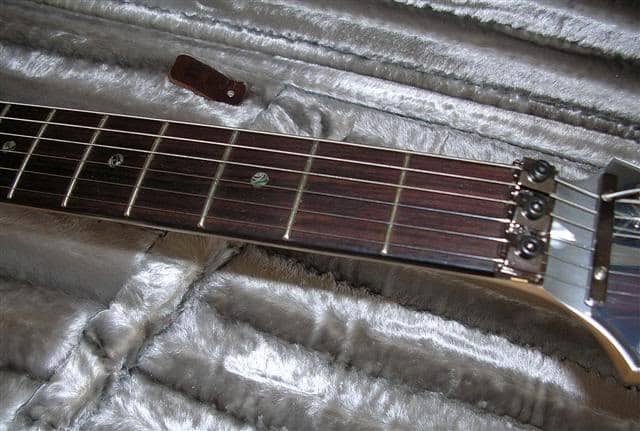 ibanez js2prm electric guitar fretboard