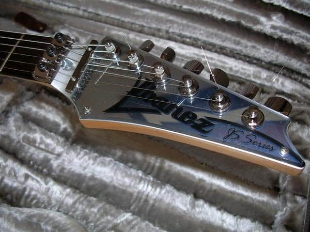 ibanez js2prm electric guitar headstock