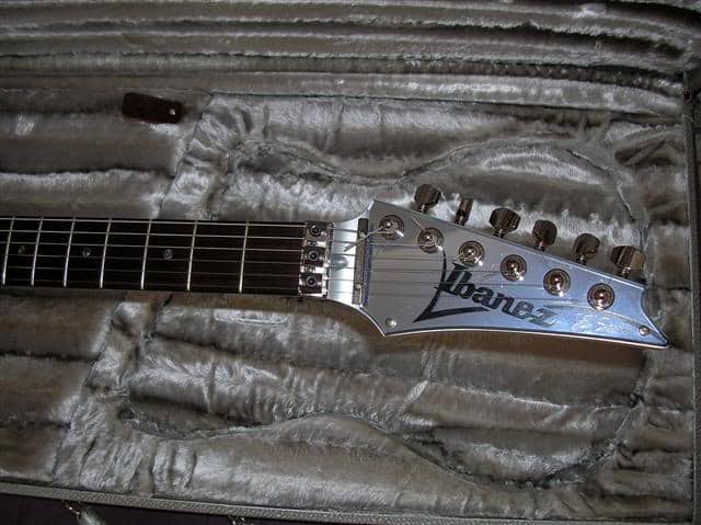 ibanez js2prm guitar neck and headstock