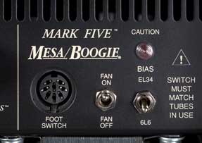Mesa Boogie Mark V bias
