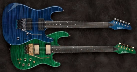 carvin guitar models