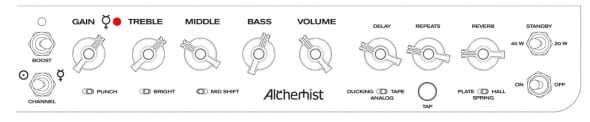 Bogner Alchmist amp settings for Manic