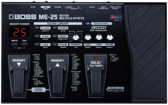 guitar Multi-Effects Processor