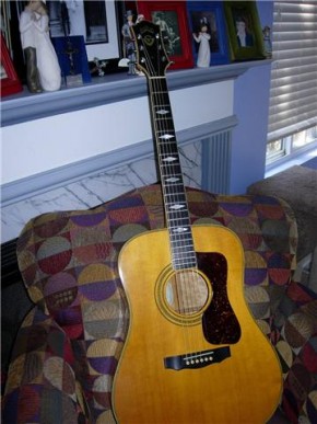 1986 Guild D64qm acoustic guitar