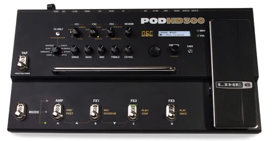 line-6-hd300-amp-modeling-pod-multi-effects-pedal
