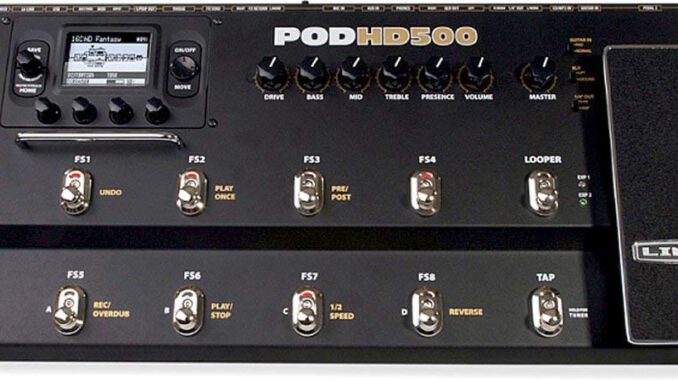 Line 6 POD HD500 Modeler Review | Guitar Effects