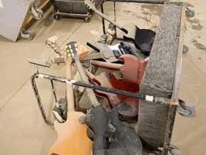 Nashville Flood Guitars Destroyed