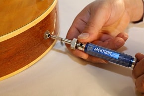 Guitar input jack repair tool