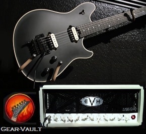 EVH 5150 III Mini-Amp Head EVH Stealth Guitar 