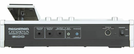 Rocktron Utopia G100 Rear Panel