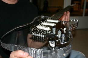 acrylic guitar