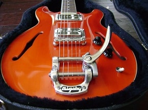 hamer hollow body guitar