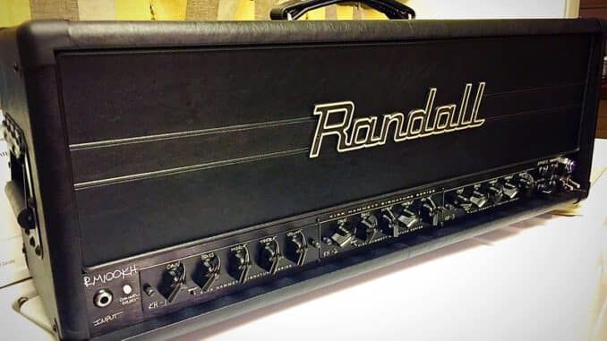 randall rm100kh mts kirk hammett guitar amp review