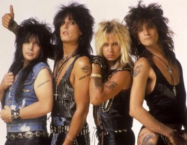 MOTLEY CRUE hair metal bands