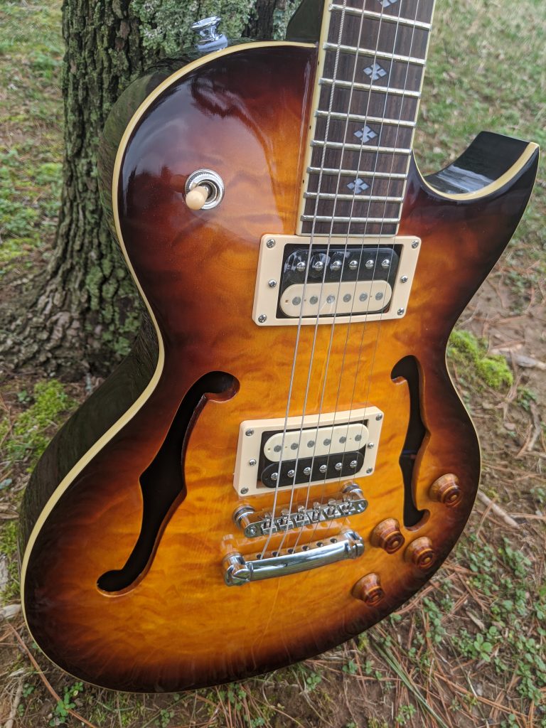 xaviere hollow body guitar